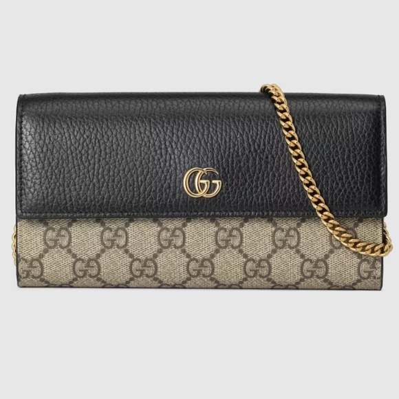 Gucci Handbags - GG MARMONT CHAIN WALLET